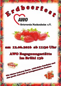 awo 2016 Erdbeerfest